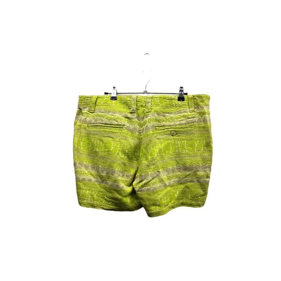 New Dylan Embroidered Pocket Shorts Women Green Size 14 - Picture 5 of 5